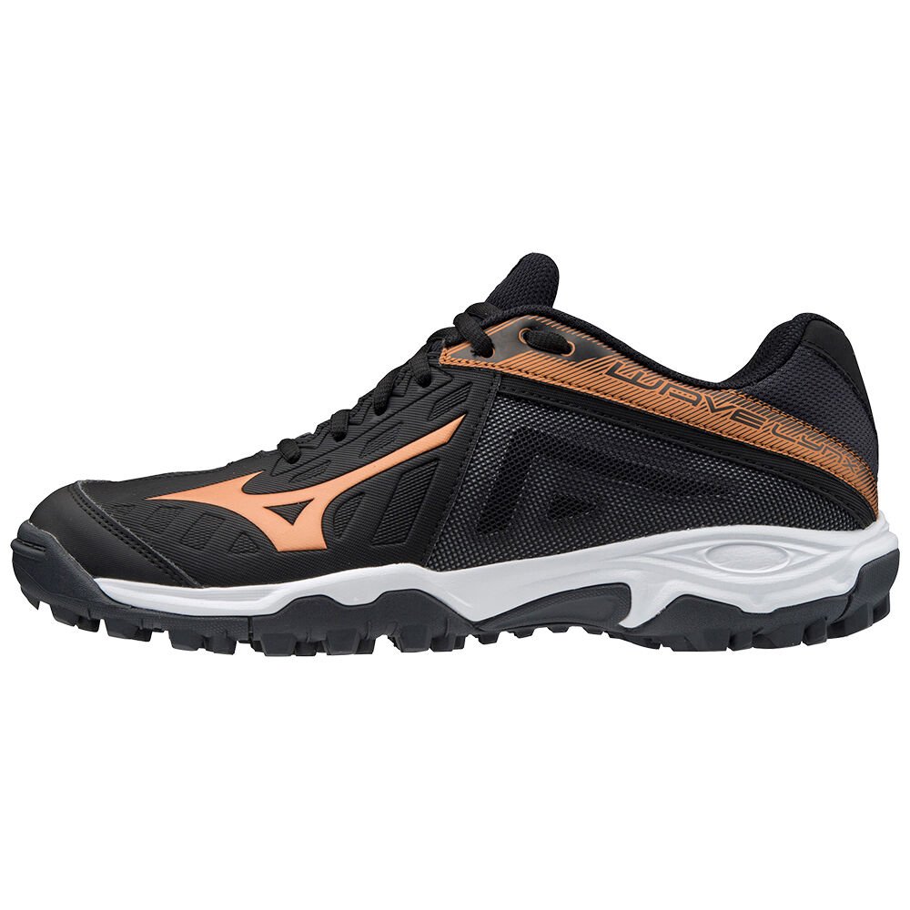 Scarpe da hockey Mizuno Wave Lynx Donna - Nere/Bianche - 76425-JAVD